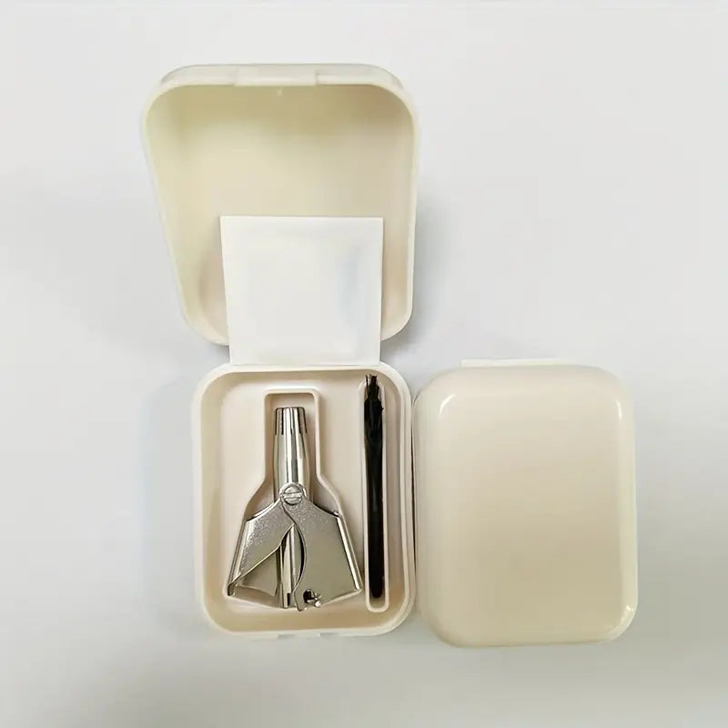 Stainless Steel Ear and Nose Hair Trimmer Set